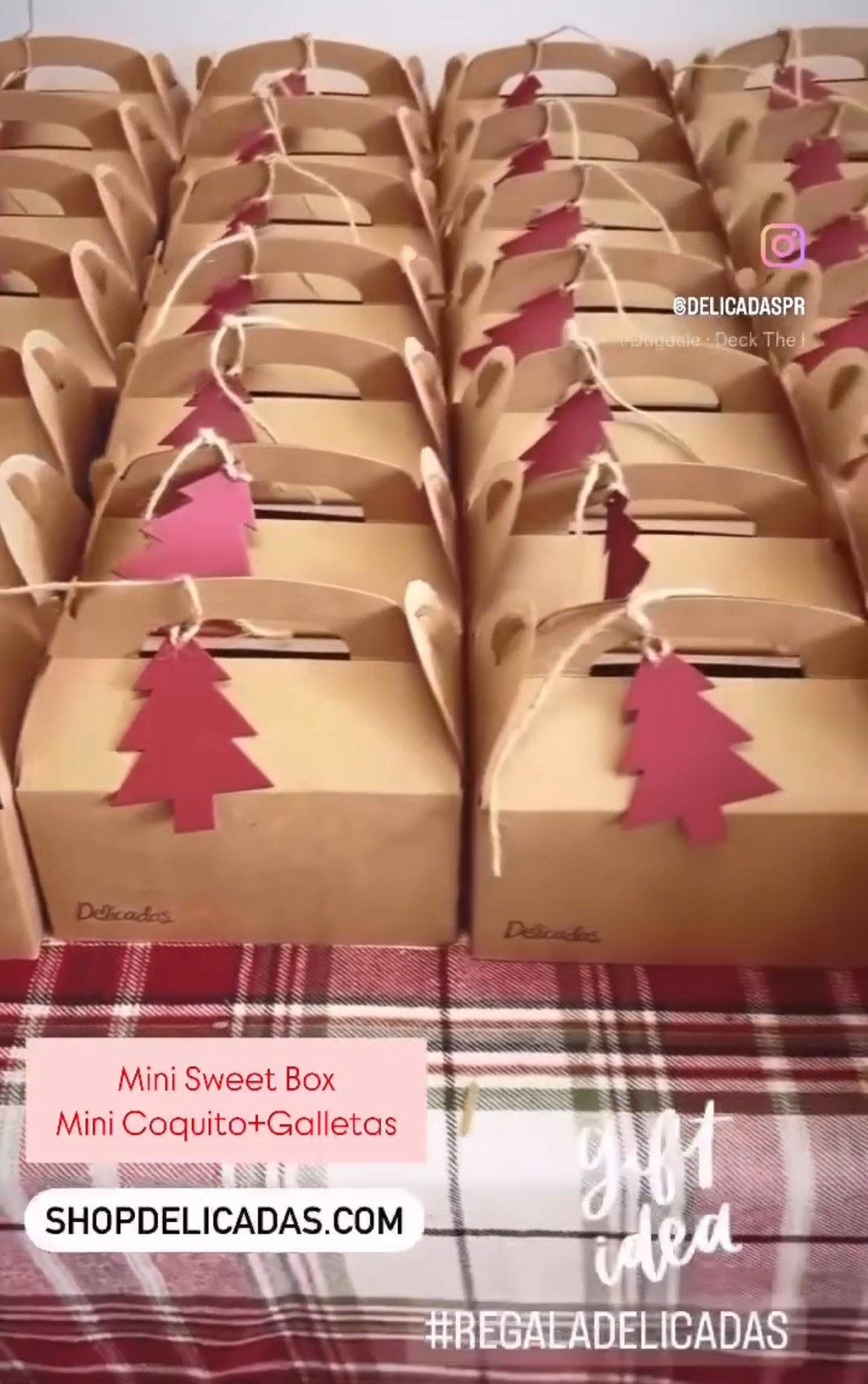 Mini sweet box mini coquito + galletas