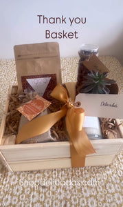 Thank you basket