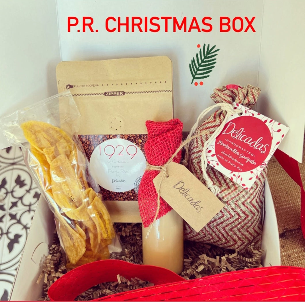 P.R. Christmas box