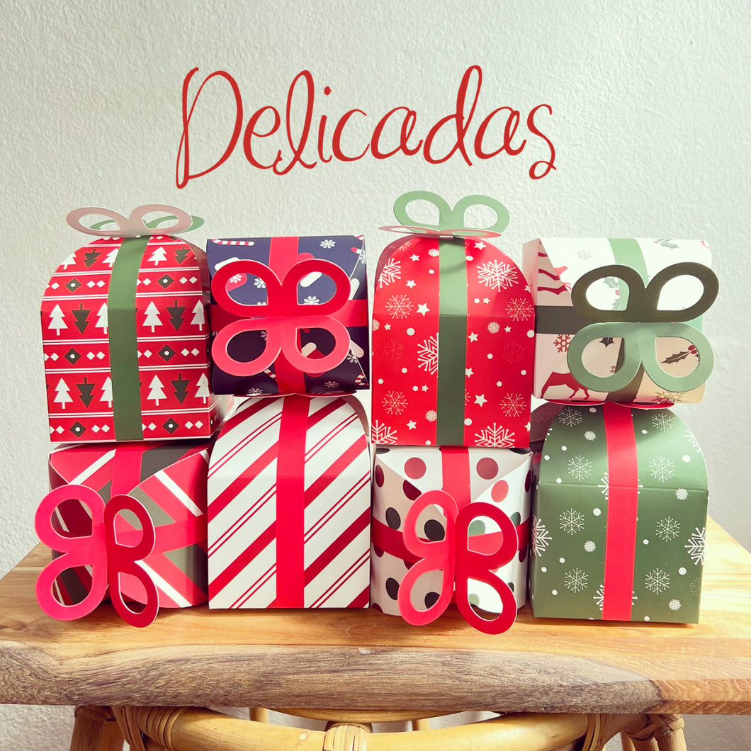 Navidad mini box con galletas